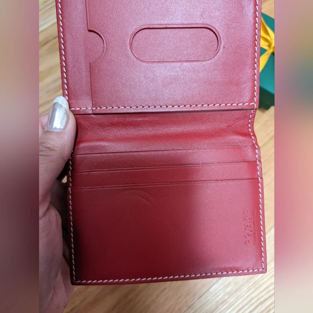 AUTHENTIC GOYARD SAINT-MARC CARD WALLET